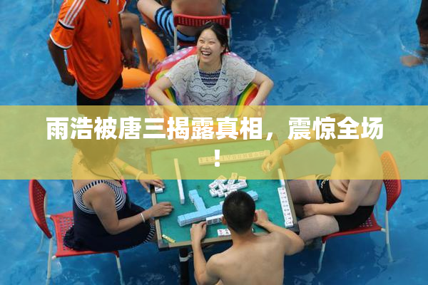 雨浩被唐三揭露真相，震惊全场！