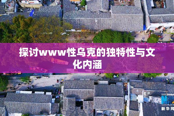 探讨www性乌克的独特性与文化内涵