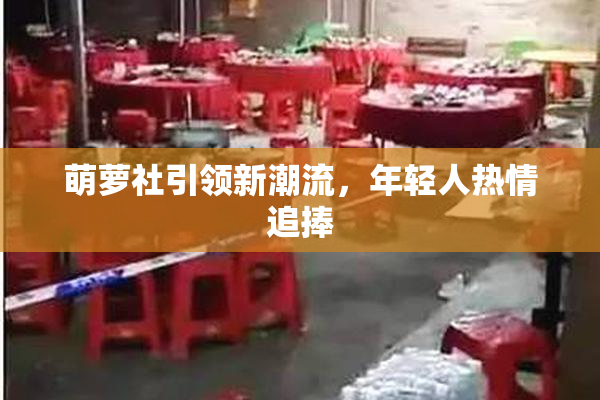 萌萝社引领新潮流，年轻人热情追捧