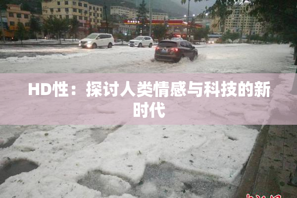 HD性：探讨人类情感与科技的新时代