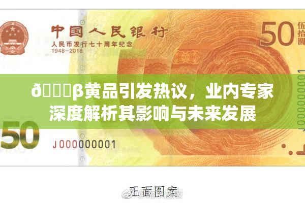 🔞β黄品引发热议，业内专家深度解析其影响与未来发展