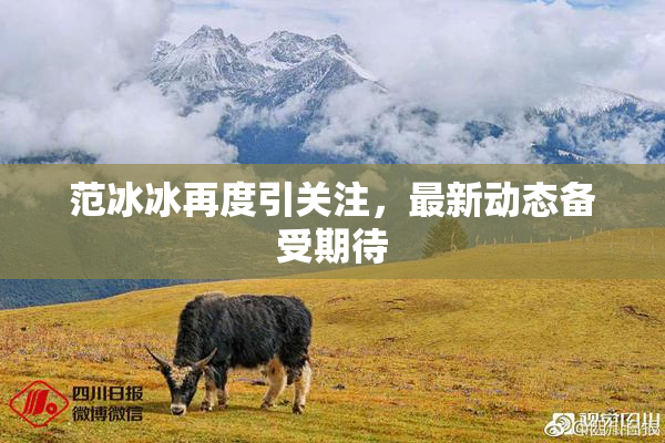 范冰冰再度引关注，最新动态备受期待