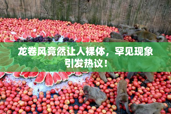 龙卷风竟然让人裸体，罕见现象引发热议！