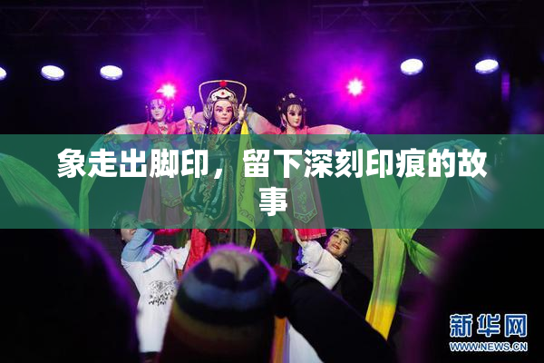 象走出脚印，留下深刻印痕的故事