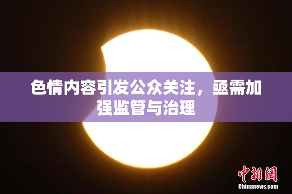 色情内容引发公众关注，亟需加强监管与治理