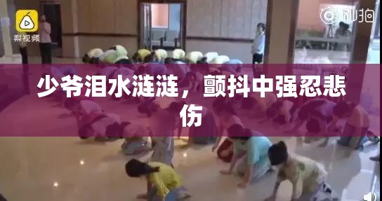 少爷泪水涟涟，颤抖中强忍悲伤