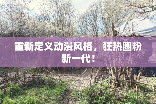 重新定义动漫风格，狂热圈粉新一代！