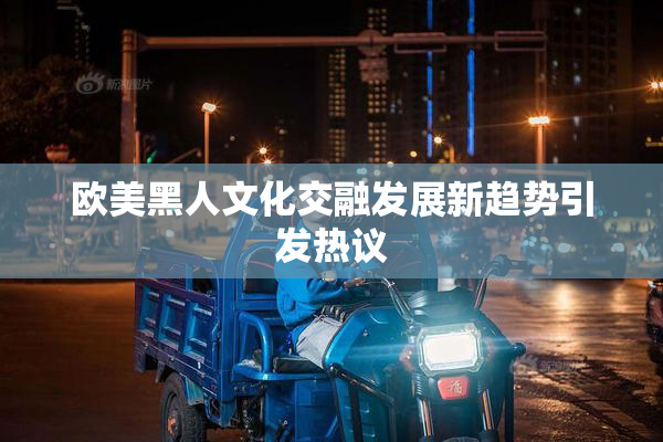 欧美黑人文化交融发展新趋势引发热议