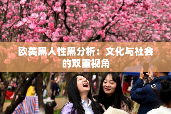 欧美黑人性黑分析：文化与社会的双重视角