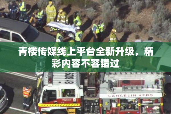 青楼传媒线上平台全新升级，精彩内容不容错过