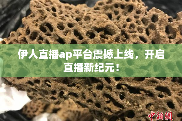 伊人直播ap平台震撼上线，开启直播新纪元！