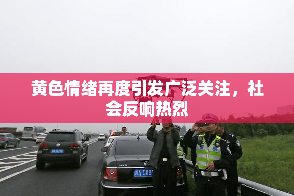 黄色情绪再度引发广泛关注，社会反响热烈