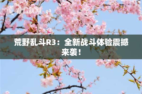 荒野乱斗R3：全新战斗体验震撼来袭！