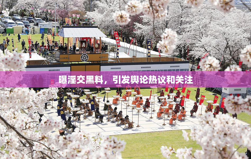 曝淫交黑料，引发舆论热议和关注