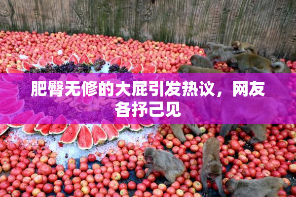 肥臀无修的大屁引发热议，网友各抒己见