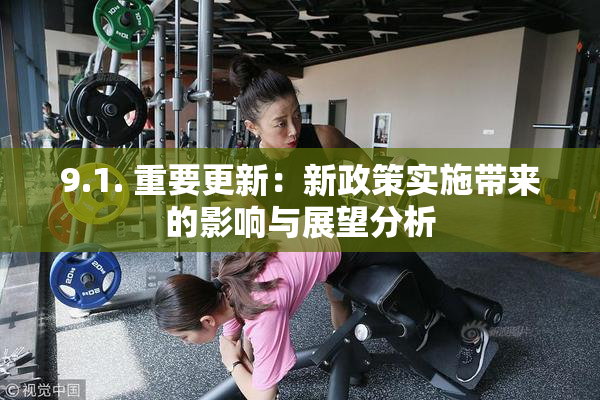 9.1. 重要更新：新政策实施带来的影响与展望分析