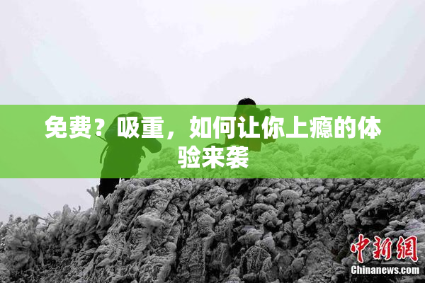 免费？吸重，如何让你上瘾的体验来袭