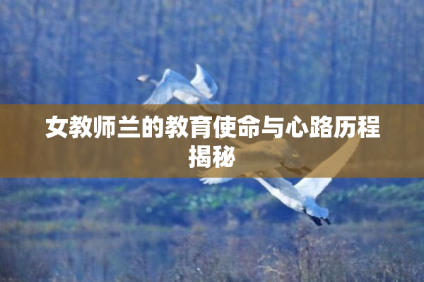 女教师兰的教育使命与心路历程揭秘