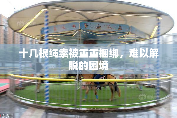 十几根绳索被重重捆绑，难以解脱的困境