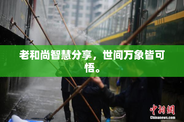 老和尚智慧分享，世间万象皆可悟。
