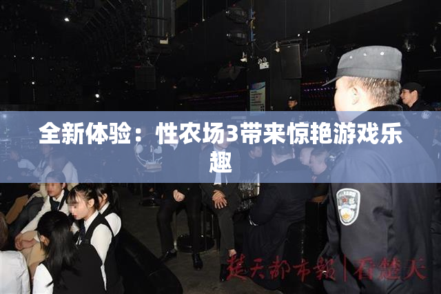 全新体验：性农场3带来惊艳游戏乐趣
